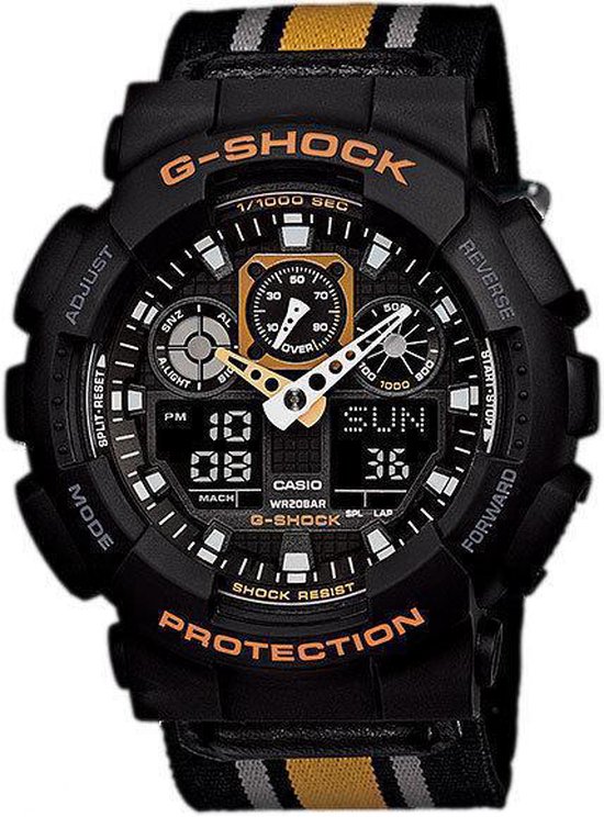 g shock ga 100 mc