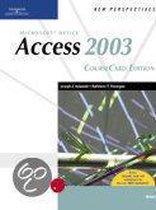 New Perspectives On Microsoft Office Access 2003, Brief