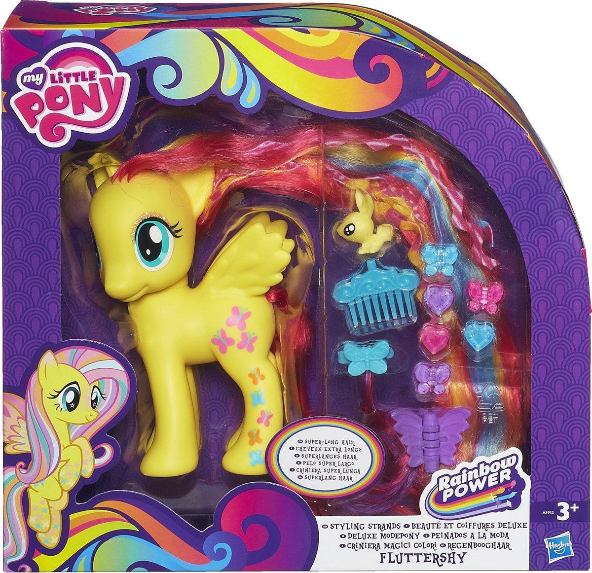 My Little Pony Deluxe Fluttershy Regenbooghaar Bol Com