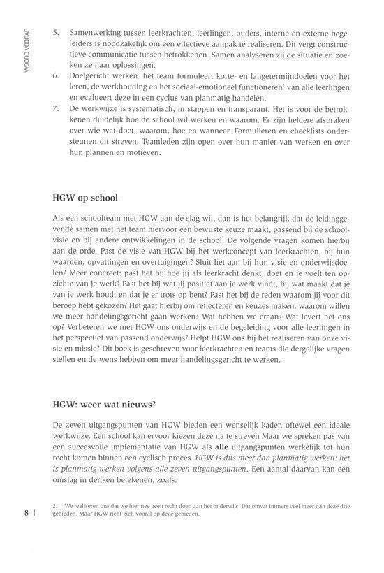 Handelingsgericht werken: een handreiking voor het schoolteam