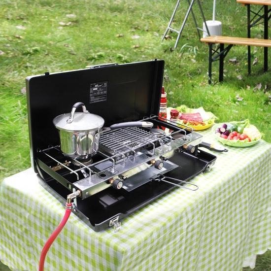 Camping fornuis met grill | bol.com