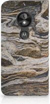 Motorola Moto E5 Play Standcase Hoesje Design Steen
