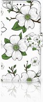 Huawei P30 Pro Boekhoesje Design Dogwood Flowers