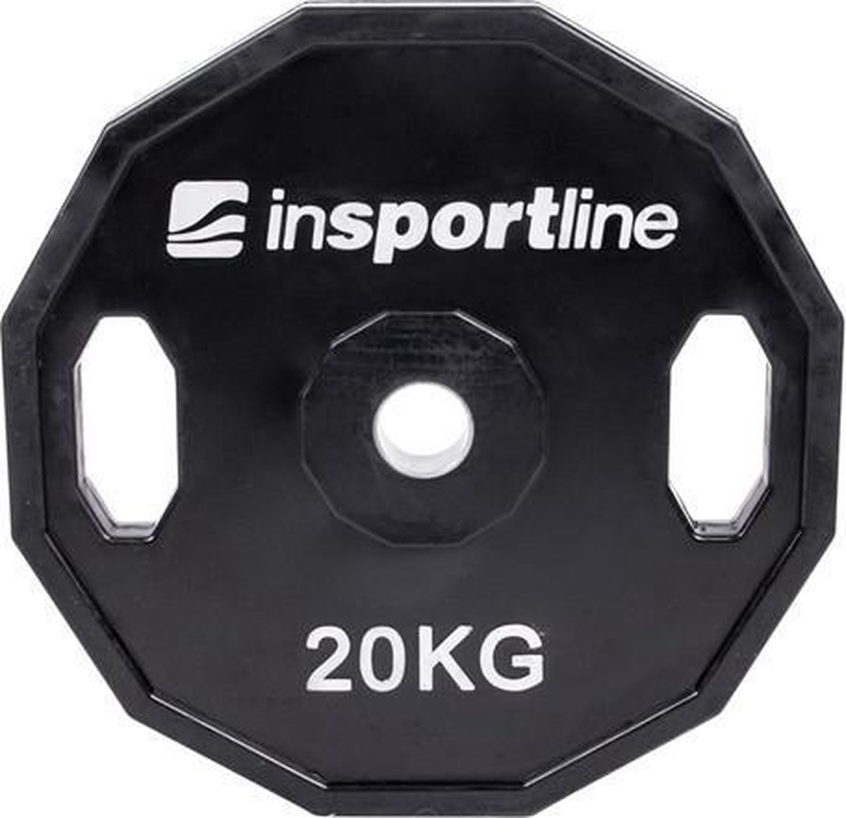 Halterschijf 30 mm - Insportline - Ruberton 20 kg