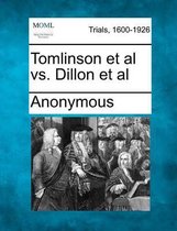 Tomlinson et al vs. Dillon et al