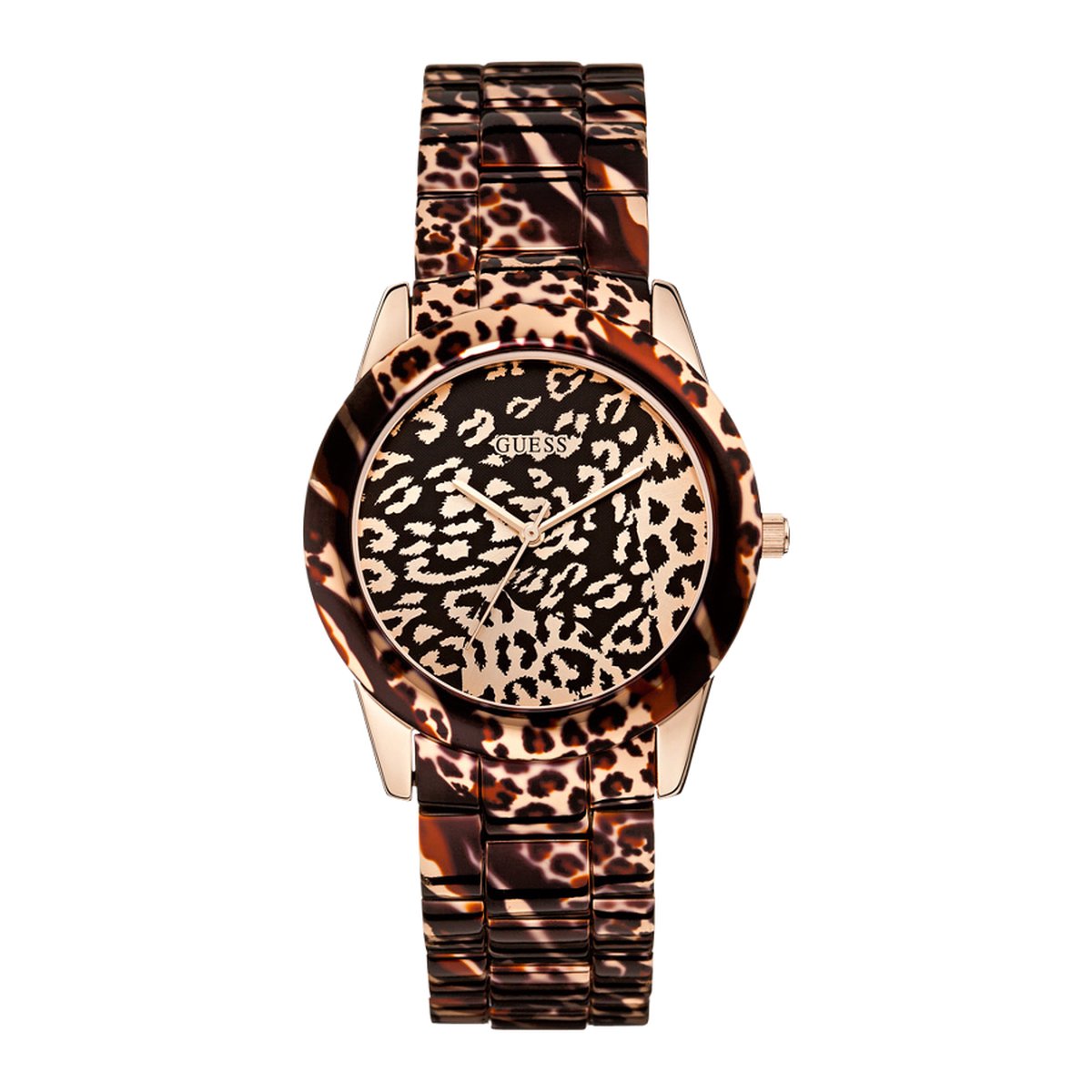 guess dameshorloge rose