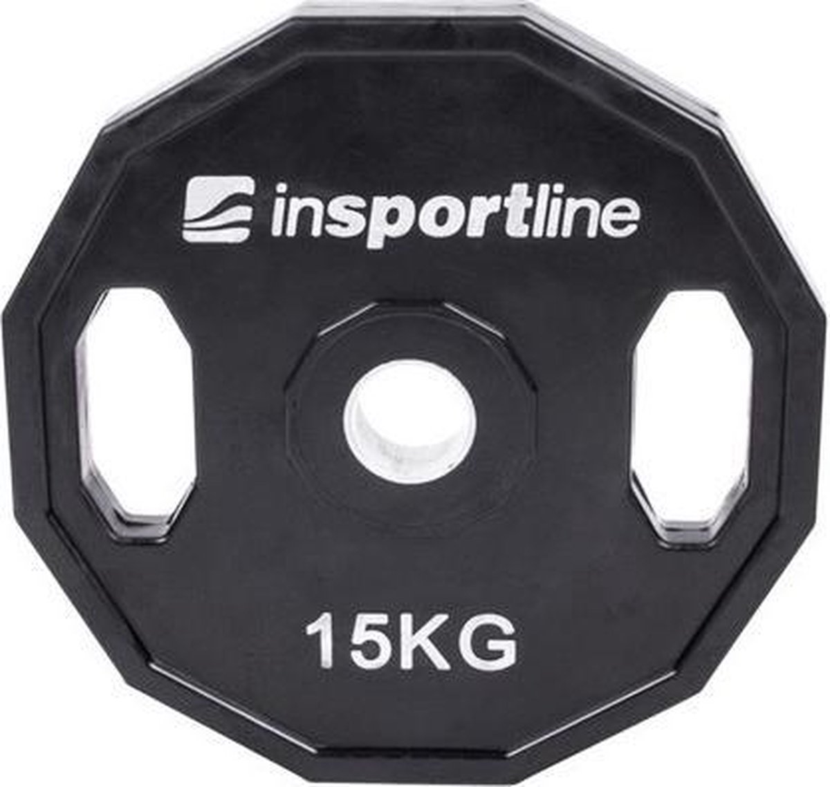 Olympische Halterschijf 50 mm - Insportline - Ruberton 15 kg