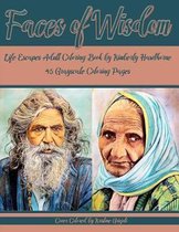 Faces of Wisdom - Life Escapes Adult Coloring Book
