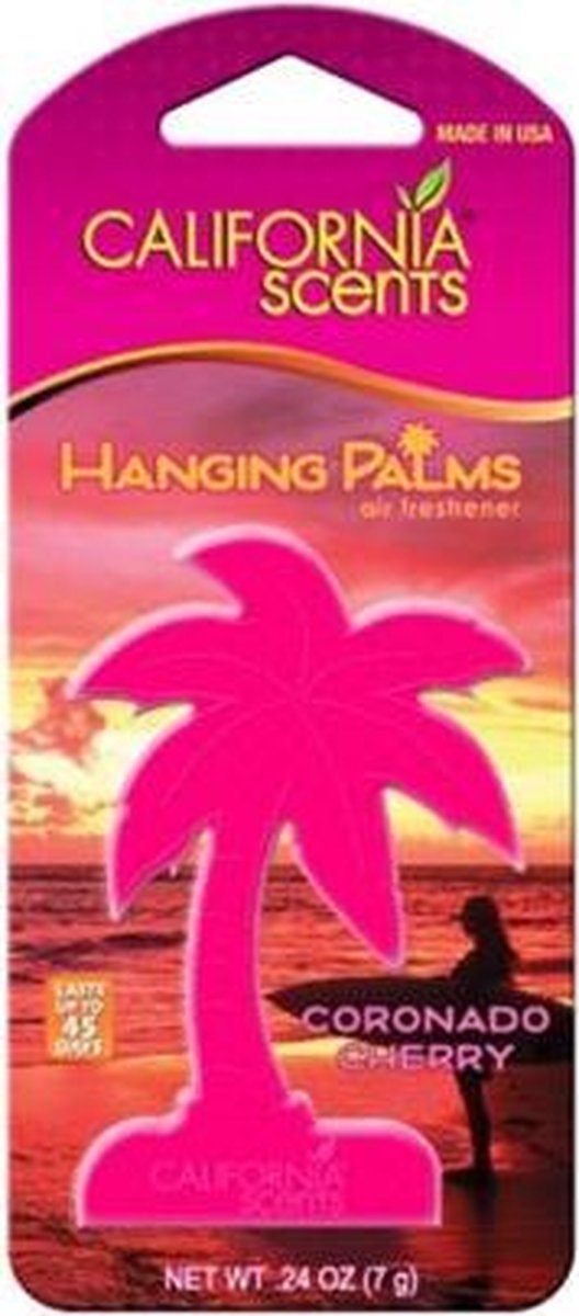 California Scents Luchtverfrisser Hanging Palms Coronado Cherry