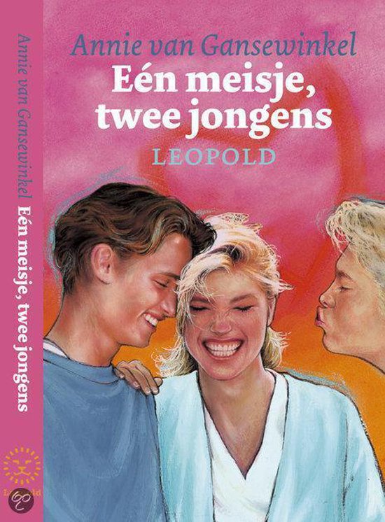 Cover van het boek 'Een meisje, twee jongens'