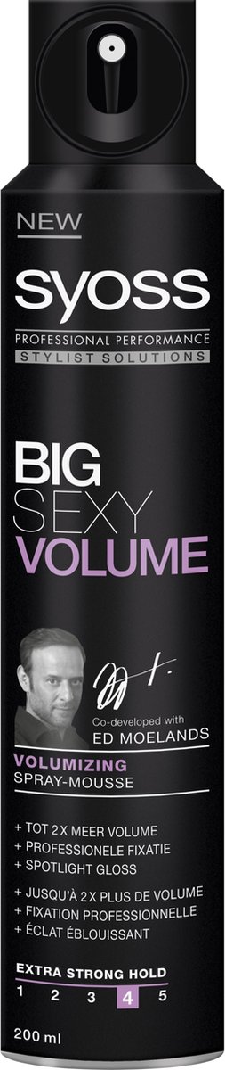 Syoss Styling-Mousse Big Sexy Volume - 1 stuk | bol.com