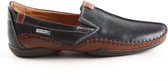 Heren Instappers & Mocassins Pikolinos 03a-3008 Navy Blue Cognac - Maat 44