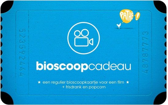 Bioscoopcadeau Compleet - 15 euro