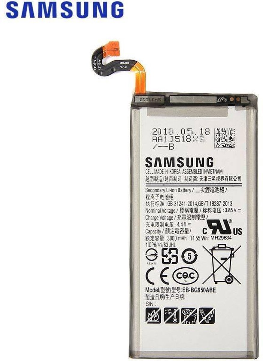 Samsung Galaxy S8 Originele Batterij | bol.com