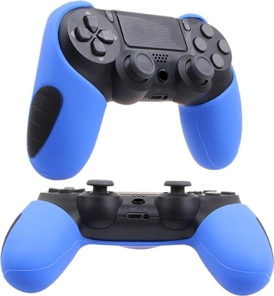Siliconen hoes Paddle Blauw voor PS4 controller