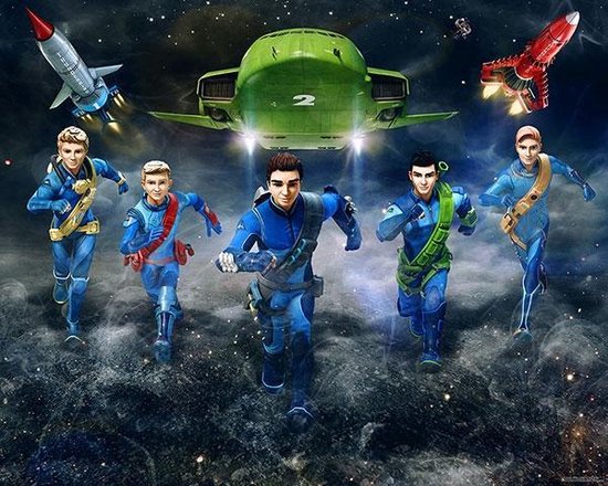 Walltastic Behang Thunderbirds XXL - 305 x 244 cm