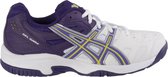 Asics Gel-Game 4 (GS)  - Tennisschoenen - Unisex - Maat 39.5 - Wit/Paars/Groen