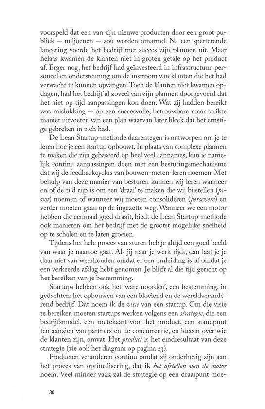 De lean startup