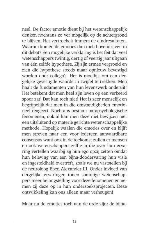 Wat een stervend brein niet kan