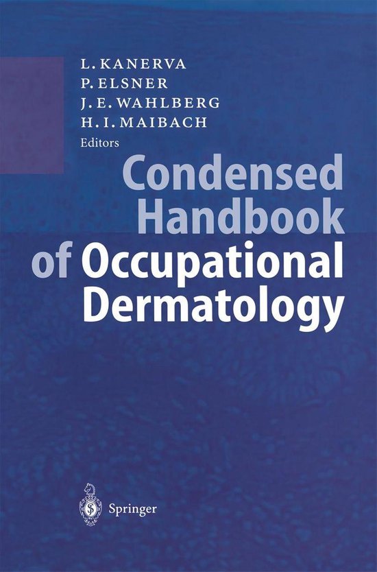 Condensed Handbook of Occupational Dermatology