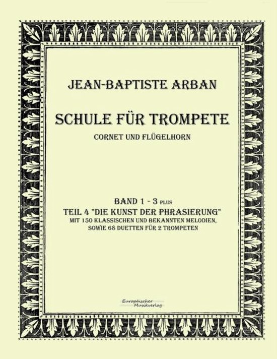 Arban Schule für Trompete