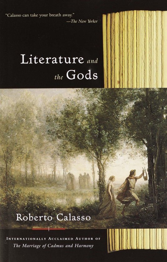 Vintage International - Literature and the Gods - cover