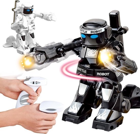 Battle Robot - Speelgoed robot - Afstandsbediening - Wit | bol.com