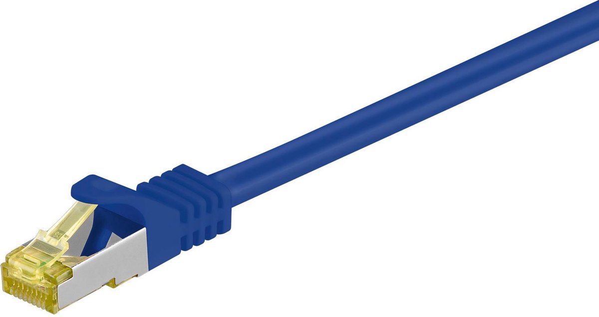 Wentronic 91583 - Cat 7 STP-kabel - RJ45 - 1 m - Blauw