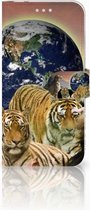 Portefeuille Huawei P20 Pro Téléphone Portable Couverture Standing pour Prédateurs