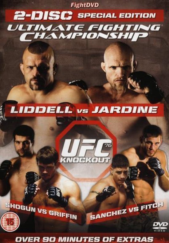 Cover van de film 'UFC - Ufc 76 Knockout'