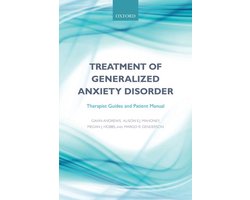 Omslag van Treatment of generalized anxiety disorder