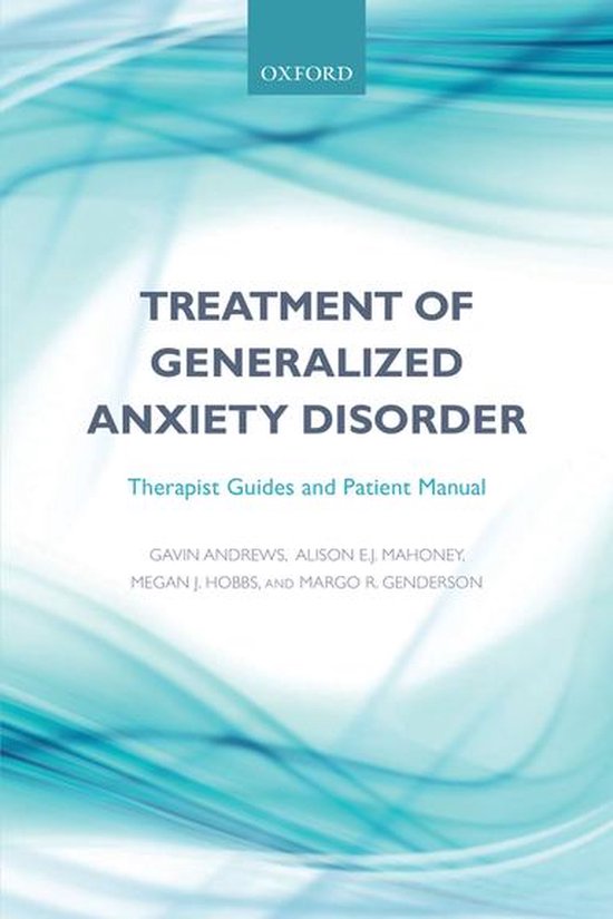 Treatment of generalized anxiety disorder - cover