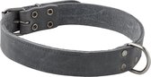 Adori Halsband Vetleder Met Print Grijs - Hondenhalsband - 30mmx60 cm
