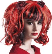 Halloween Pruik Gothic - Rose