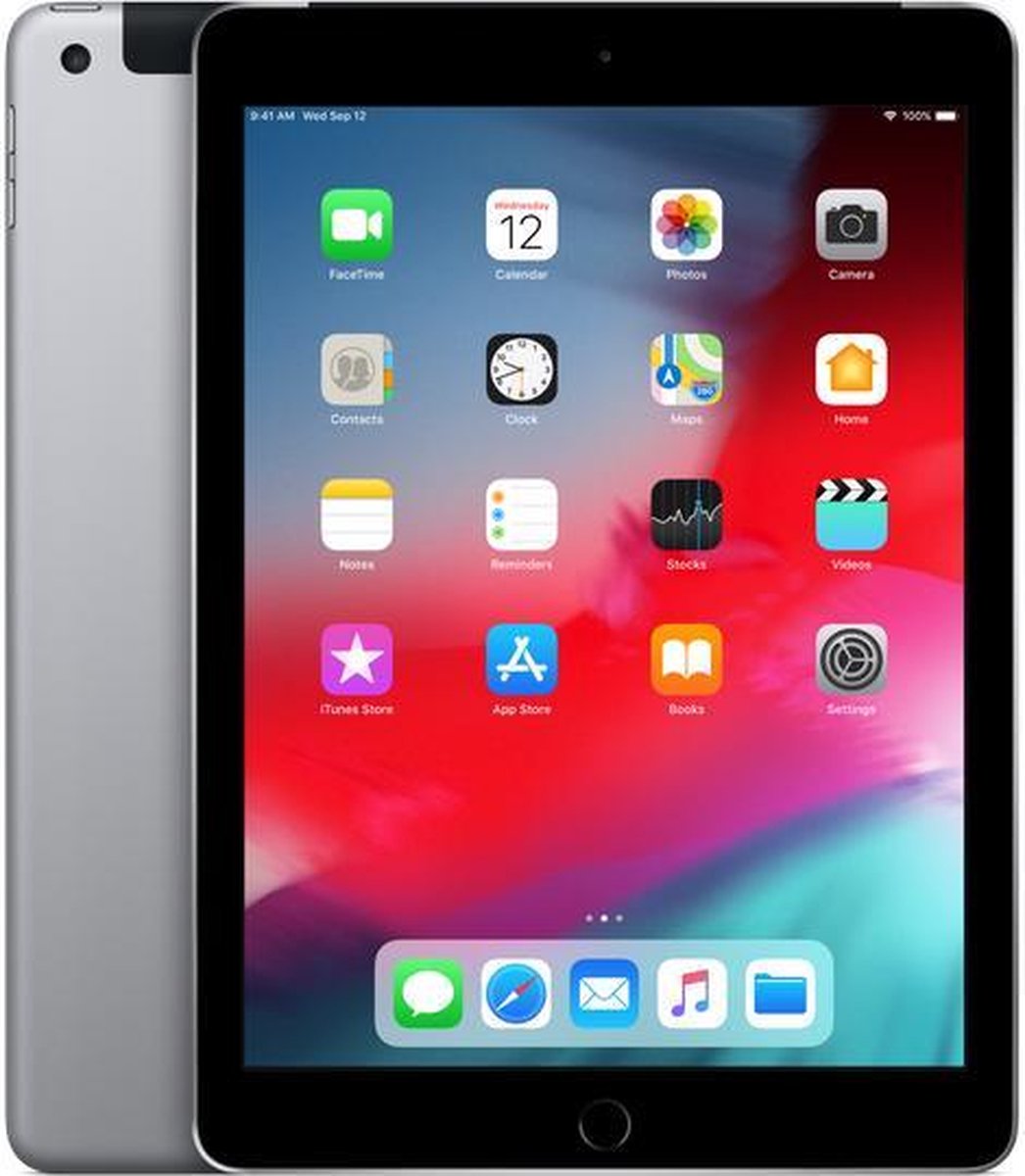 Apple iPad (2018) - 9.7 inch - WiFi + 4G - 32GB - Spacegrijs | bol.com