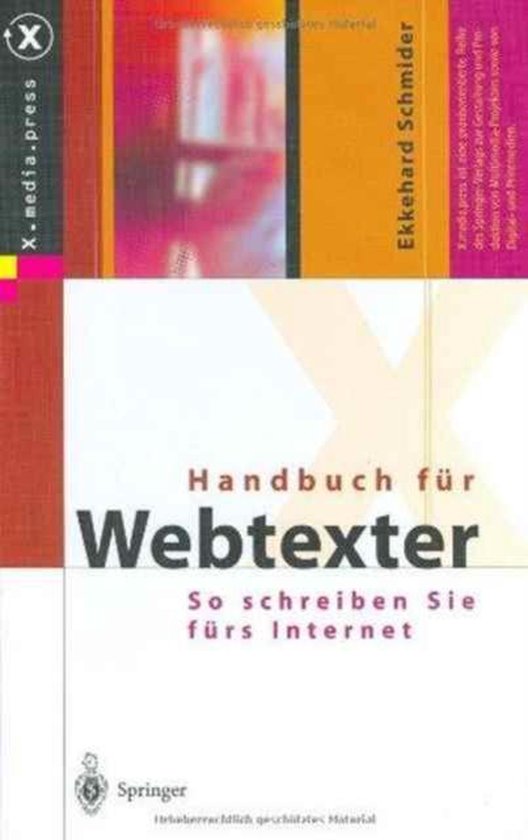 Handbuch Fur Webtexter - cover