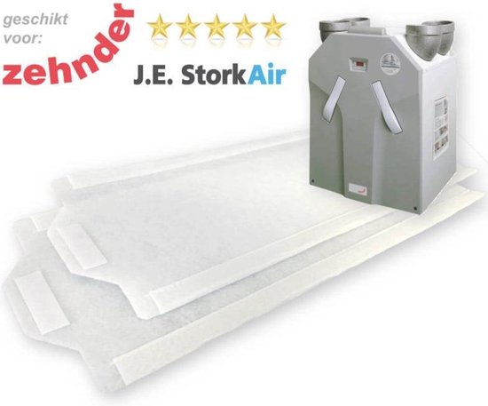 10 sets WTW filters voor J.E. Stork Air WHR 930 - DoosVoordeel