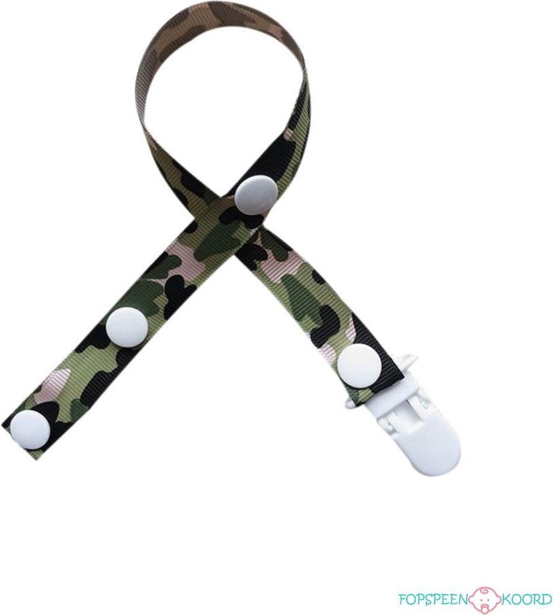 Goedkoopste Speenkoord | speenketting | Camouflage Camo
