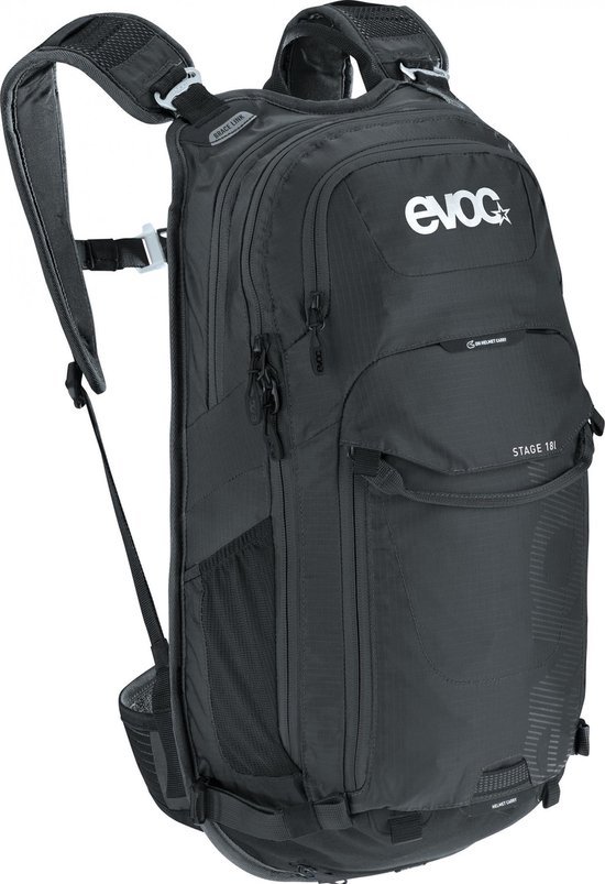 EVOC RIDE 8 Cycling Backpack, Trekking Backpack for Trails & Other Activities (Smart Pocket Management, Ventilated with AIR-PAD Back Padding, Includes 2L HYDRATION BLADDER), Clay Yellow/Carbon Grey