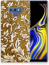 Geschikt voor Samsung Galaxy Note 9 TPU Hoesje Design Barok Goud