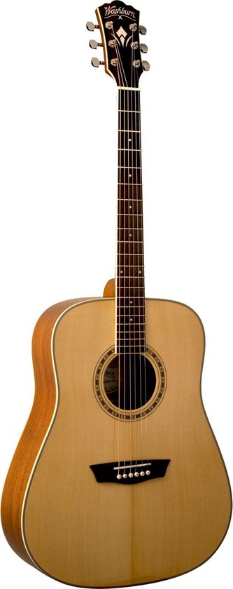 bon Te portemonnee Washburn WD10N Guitar Pack akoestische gitaarpakket | bol.com
