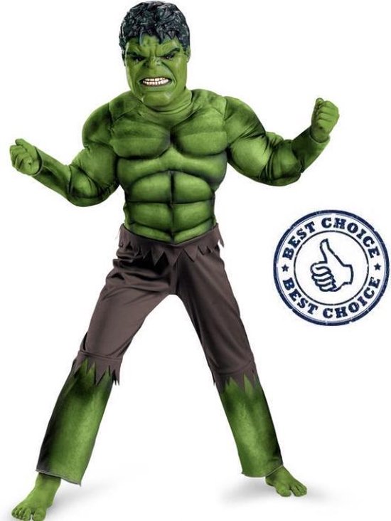 Kinderkostuum de Hulk 104/116 | bol.com