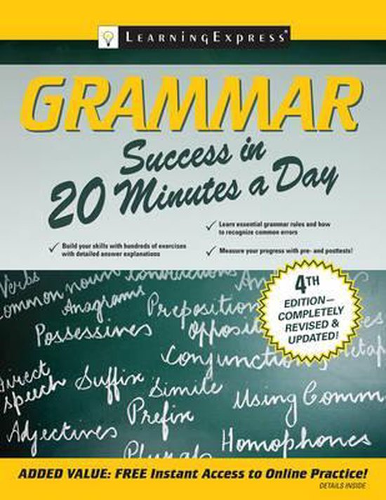 Grammar Success in 20 Minutes a Day - cover