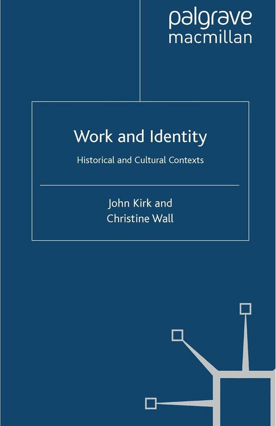 Identity Studies in the Social Sciences - Work and Identity - cover