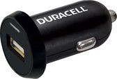 Duracell Single 12V USB 2.4A Car Charger - Black