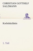 Boekomslag: Christian Gotthilf Salzmann, Krebsbüchlein, 1. Teil met blauwe illustratie en Tredition Classics logo.