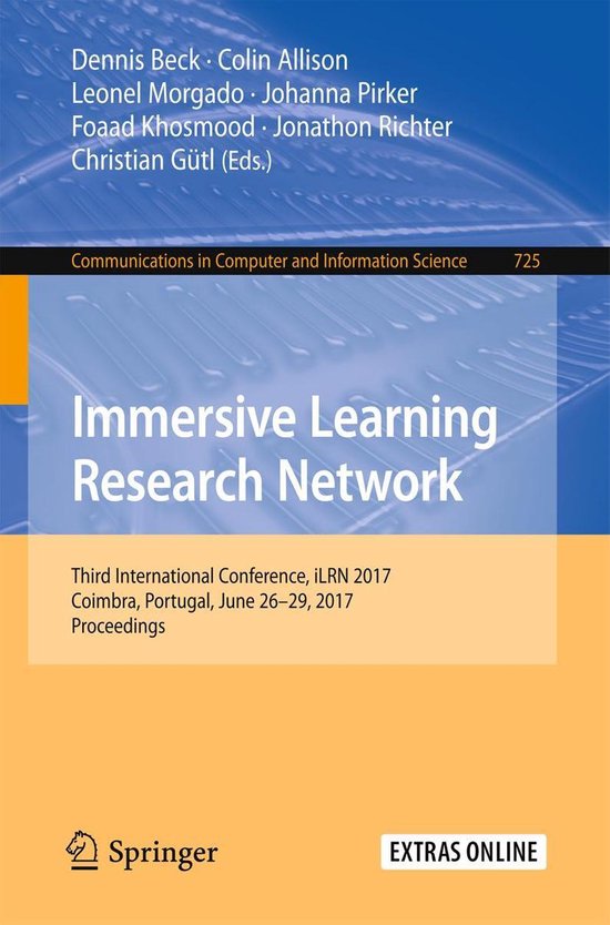Springer Nature Proceedings Computer Science - Immersive Lea ... - cover