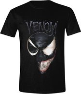 Venom - Venom 2 Faced Mannen T-Shirt - Zwart - S