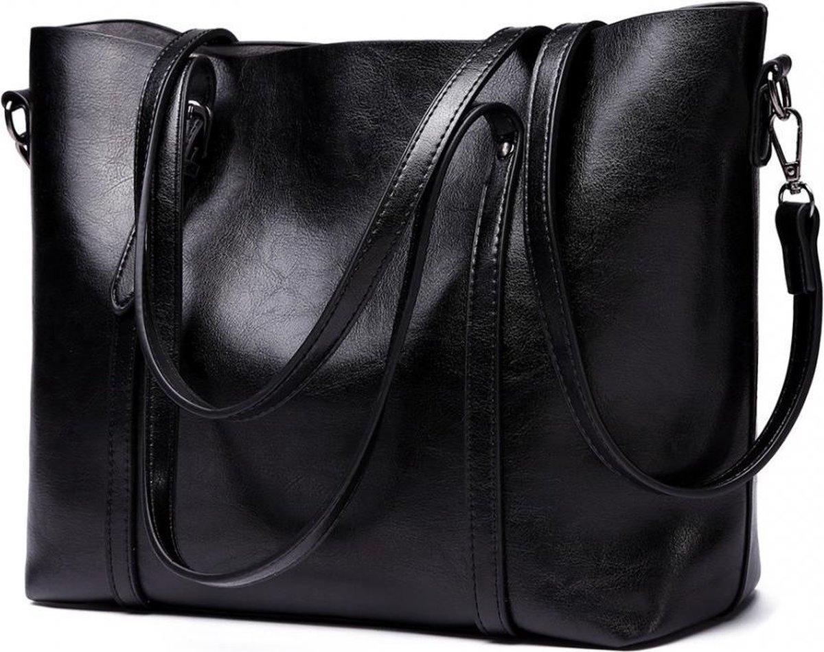 Miss Lulu Dames Handtas Schoudertas Shopper Laptoptas