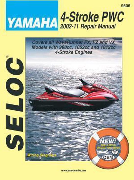 Yamaha Personal Watercraft 200211 Repair Manual, Seloc 9780893300821